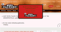 Desktop Screenshot of bootfactory.fi